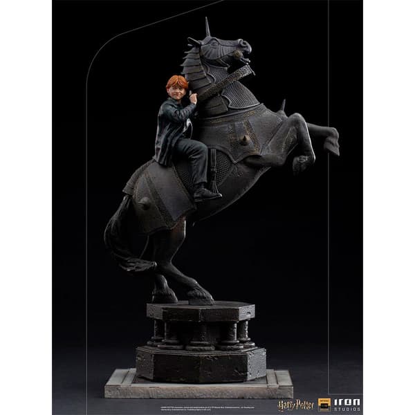 Harry Potter Troldmandsskak Ron Weasley 1/10 Figur Blå