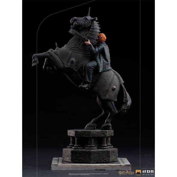 Harry Potter Troldmandsskak Ron Weasley 1/10 Figur Blå
