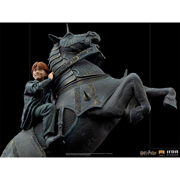 Harry Potter Troldmandsskak Ron Weasley 1/10 Figur Blå