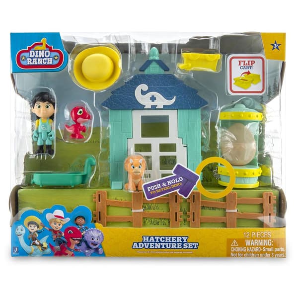 Dino Ranch Figur Hatchery Playset Guld