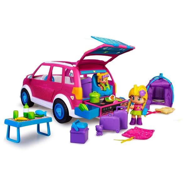 Pinypon Bilfigur Camping Blå