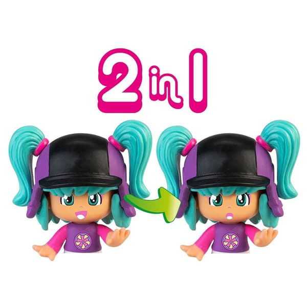 Pinypon Pony Trailer Figuuri Let´s Go! Pinkki