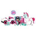 Pikkukuva 1 / 5: Pinypon Pony Trailer Figuuri Let´s Go! Pinkki