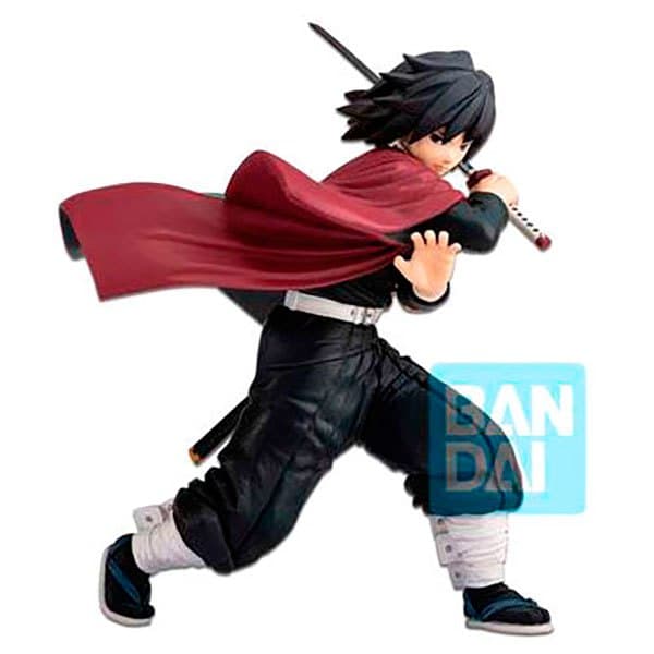 Bandai Figur Giyu Tomioka The Second Demon Slayer Kimetsu No Yaiba 15 Cm Flerfarvet