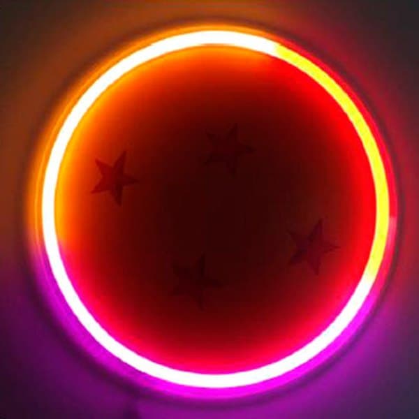 Teknofun Neon Bola De Dragon Dragon Ball Z Flerfärgad