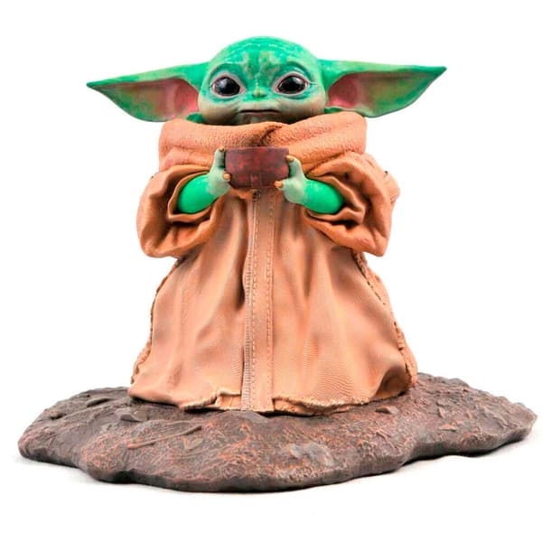 Star Wars Premier Collection Barnsoppan Mandalorian Enesco 17 Centimeter Flerfärgad