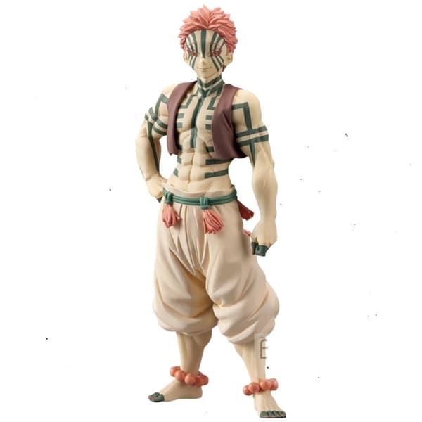 Banpresto Akaza Demon Series Demon Slayer Kimetsu No Yaiba 17 Cm Flerfarvet