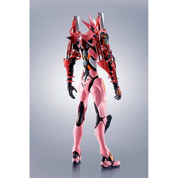 Tamashi Nations Evangelion Eva Production Model 3.0+1.0 Tuat The Robot Spirits 17 Cm Flerfarvet