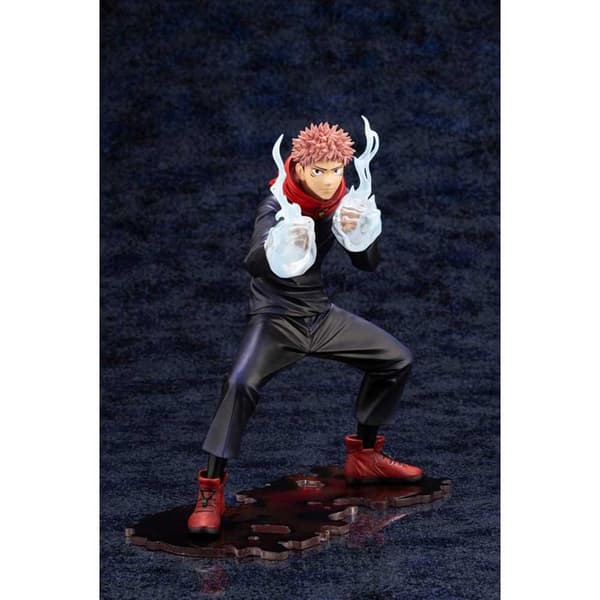 Kotobukiya Jujutsu Kaisen Artfx J Yuji Itadori Flerfarvet