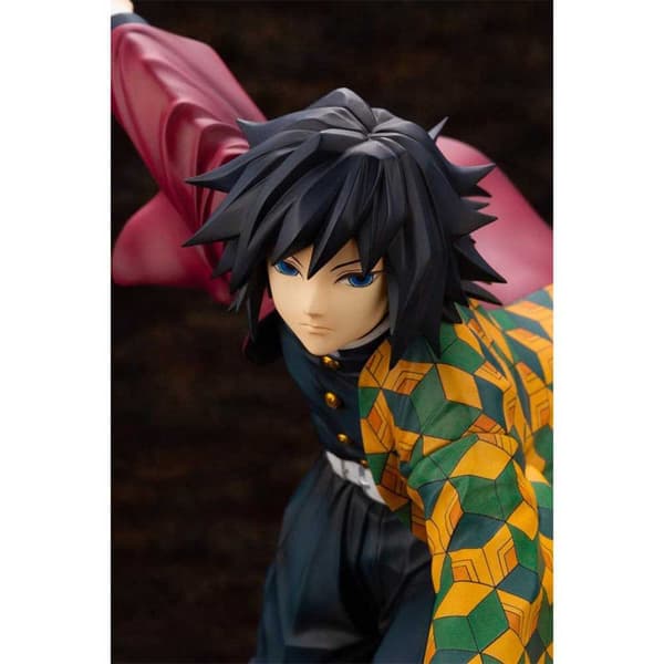 Kotobukiya Kimetsu No Yaiba Artfx J Giyu Tomioka Bonus Edition Monivärinen