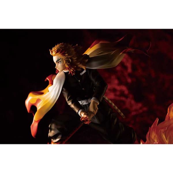 Kotobukiya Kimetsu No Yaiba Artfx J Kyojuro Rengoku Bonus Edition Monivärinen