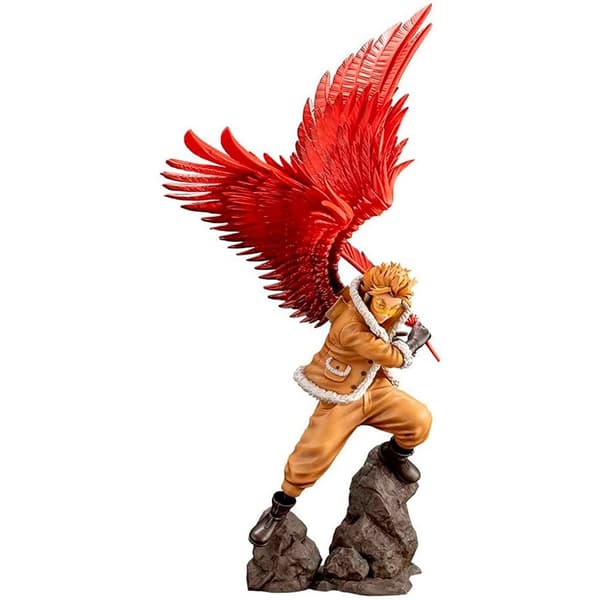 Kotobukiya My Hero Academia Artfx J Hawks Bonus Edition Monivärinen