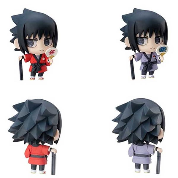 Megahouse Naruto Shippuden Petit Chara Land 10th Anniversary 10 Enheder Flerfarvet