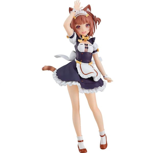 Good Smile Pop Up Parade Nekopara Azuki Figure 19 Cm Hopeinen
