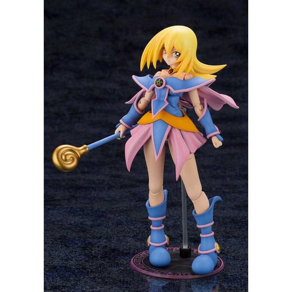 Kotobukiya Yu Gi Oh Plasti Model Kit Crossframe Girl Dark Magician Girl Figure 18 Cm Blå