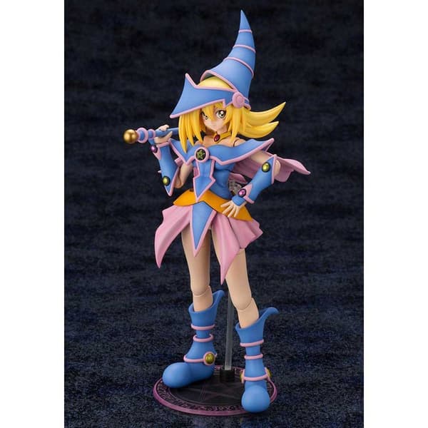 Kotobukiya Yu Gi Oh Plasti Model Kit Crossframe Girl Dark Magician Girl Figure 18 Cm Blå