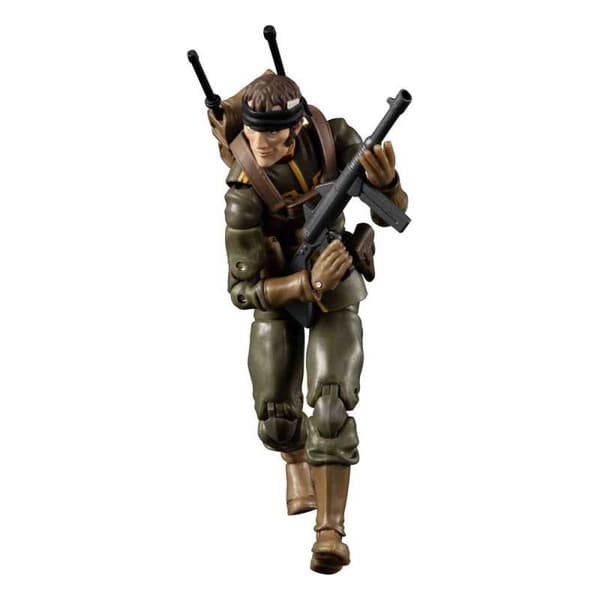 Megahouse Mobile Suit Gundam Principality Of Zeon Soldado General Y Moto Figure 10 Cm Søvfarvet