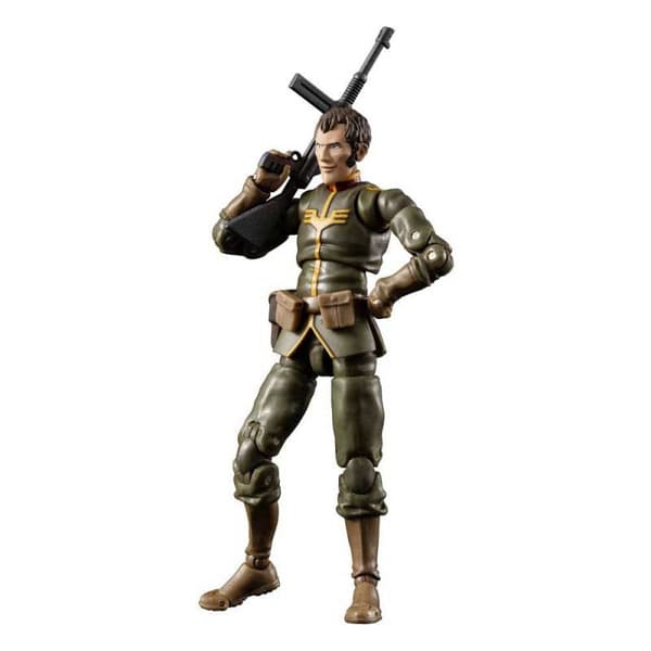 Megahouse Mobile Suit Gundam Principality Of Zeon Soldado General Y Moto Figure 10 Cm Søvfarvet