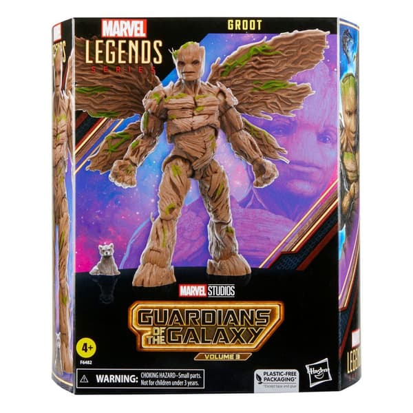 Hasbro Action Figur Large Guardians Of The Galaxy Comics Marvel Legends 15 Centimeter Grönt