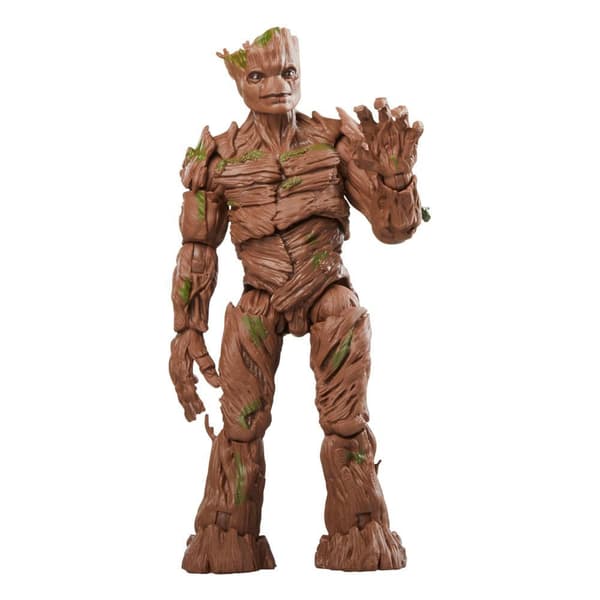 Hasbro Action Figur Large Guardians Of The Galaxy Comics Marvel Legends 15 Centimeter Grönt