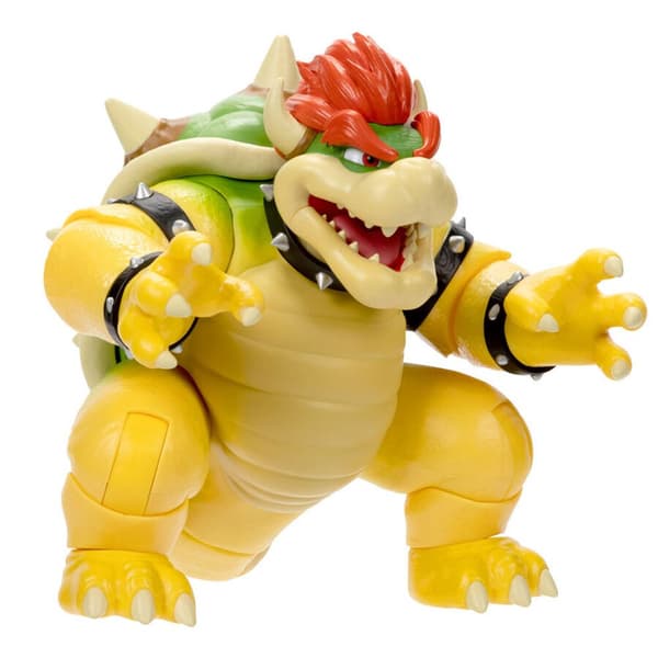 Jakks Pacific Filmen Super Mario Bros Bowser 17.5 Cm Figur Gylden