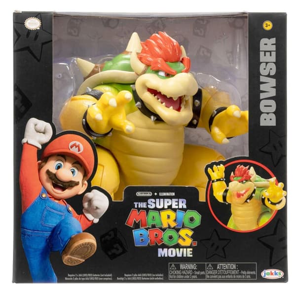 Jakks Pacific Filmen Super Mario Bros Bowser 17.5 Cm Figur Gylden
