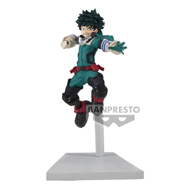 Banpresto Hahmo My Hero Academia Bravegraph 2 Izuku Midoriya Vol2 11cm Hopeinen