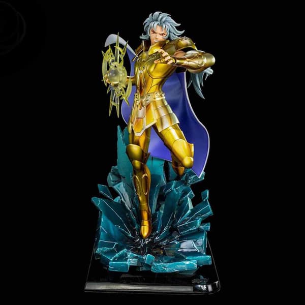 Tsume Art Harpiks Ikigai Figur Saint Seiya Gemini Saga Gylden