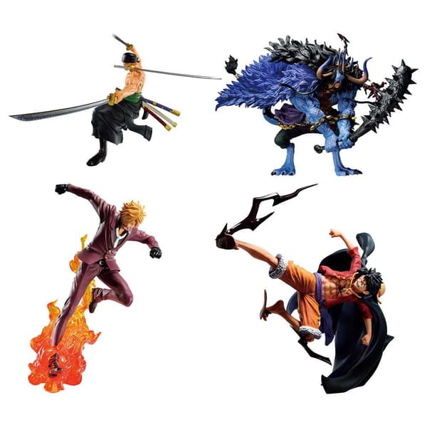 Banpresto Höga Kung Lot Ichiban Kuji One Piece Signs Of The 80 Föremål Lotteri Figur Flerfärgad