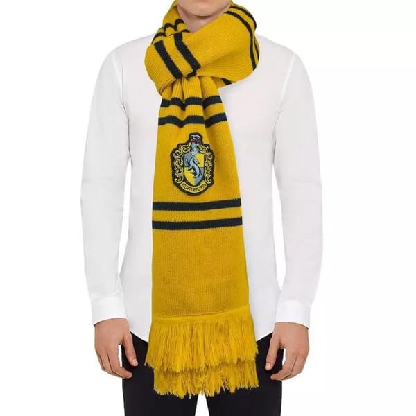 Cinereplicas Huivi Deluxe Harry Potter Hufflepuff Keltainen