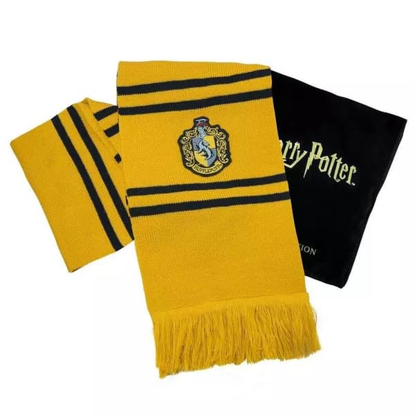 Cinereplicas Huivi Deluxe Harry Potter Hufflepuff Keltainen