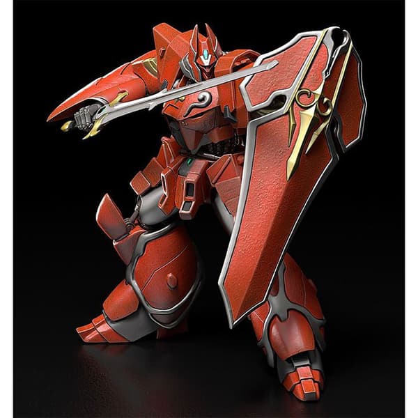 Max Factory Muovinen Malli Plamax Iron Giant 15 Cm Panzer World Galient Oranssi