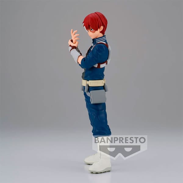 Banpresto Figur Shoto Ii Age Of Heroes My Hero Academia 17 Cm Blå
