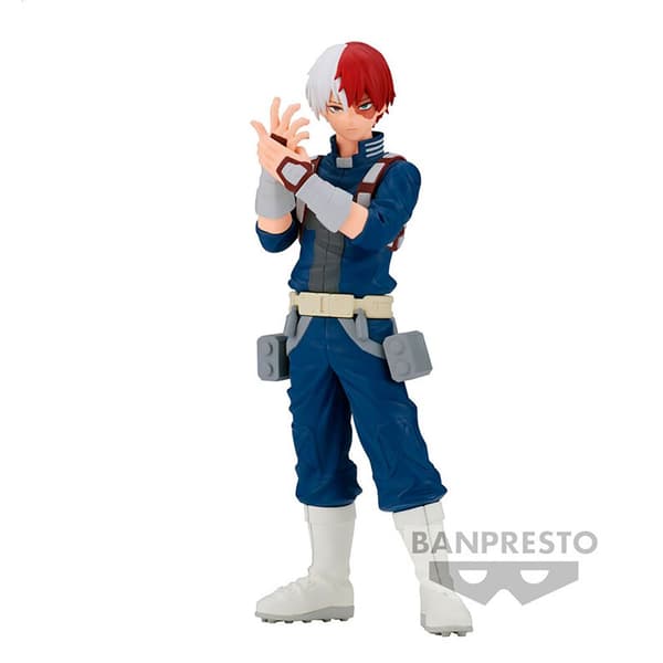 Banpresto Figur Shoto Ii Age Of Heroes My Hero Academia 17 Cm Blå