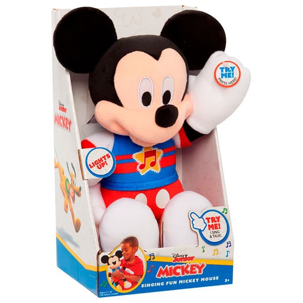 Just Play Med Sound Teddy Mickey Disney Flerfarvet