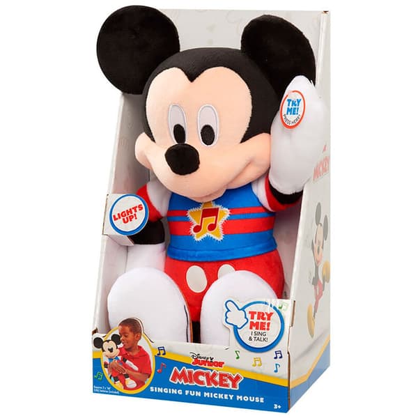 Just Play Med Sound Teddy Mickey Disney Flerfarvet
