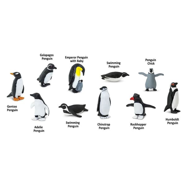 Safari Ltd Figur Penguins Bulk Bag Flerfärgad From 3 Years