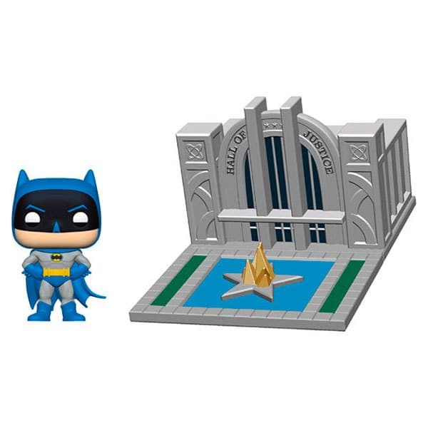 Funko Dc Comics Batman Pop 80:e Hall Av Rättvisa Med Läderlappen Flerfärgad