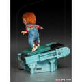 Miniatyrbillede 3 af 9: Iron Studios Barneleg Srt Skala Figur 2 Chucky Blå