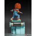 Miniatyrbillede 2 af 9: Iron Studios Barneleg Srt Skala Figur 2 Chucky Blå