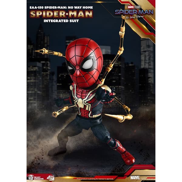 Marvel Integreret Suit Egg Attack Figur Spider-man No Way Home Rød