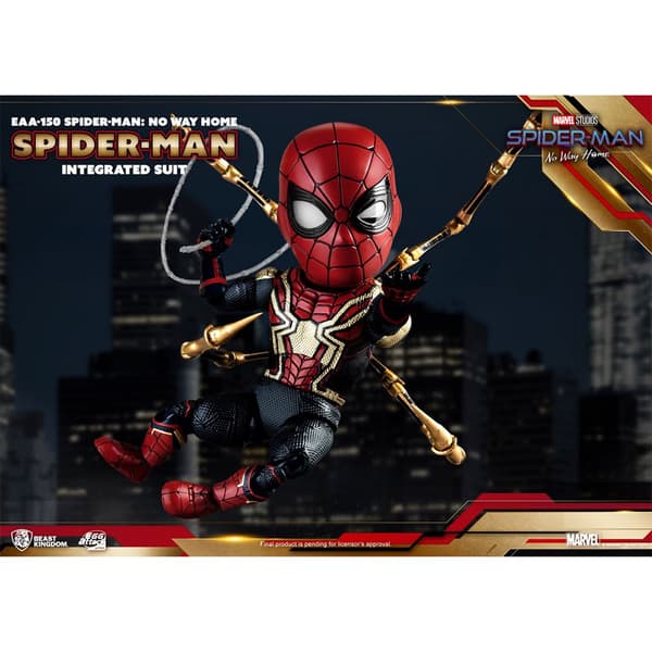 Marvel Integreret Suit Egg Attack Figur Spider-man No Way Home Rød