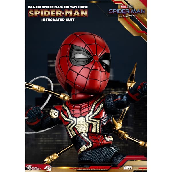 Marvel Integreret Suit Egg Attack Figur Spider-man No Way Home Rød