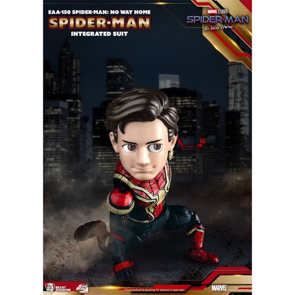 Marvel Integreret Suit Egg Attack Figur Spider-man No Way Home Rød