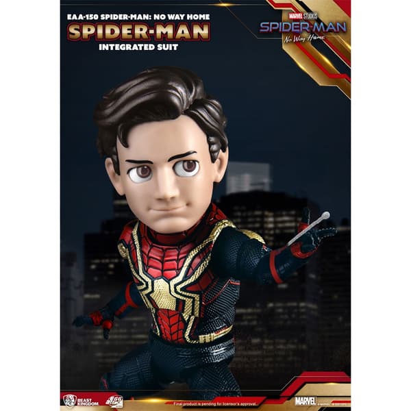 Marvel Integreret Suit Egg Attack Figur Spider-man No Way Home Rød
