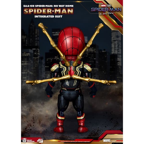 Marvel Integreret Suit Egg Attack Figur Spider-man No Way Home Rød