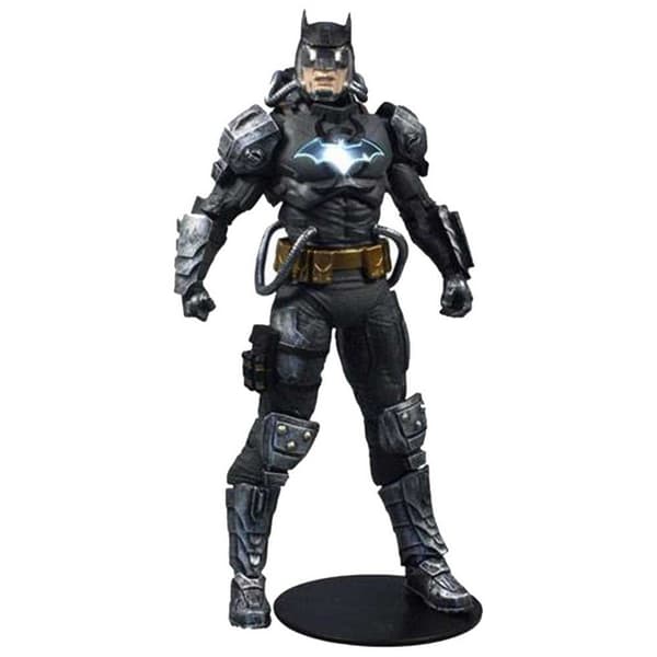 Mcfarlane Op Symbol Batman Hazmat Suit Gold Label 18 Cm Flerfarvet