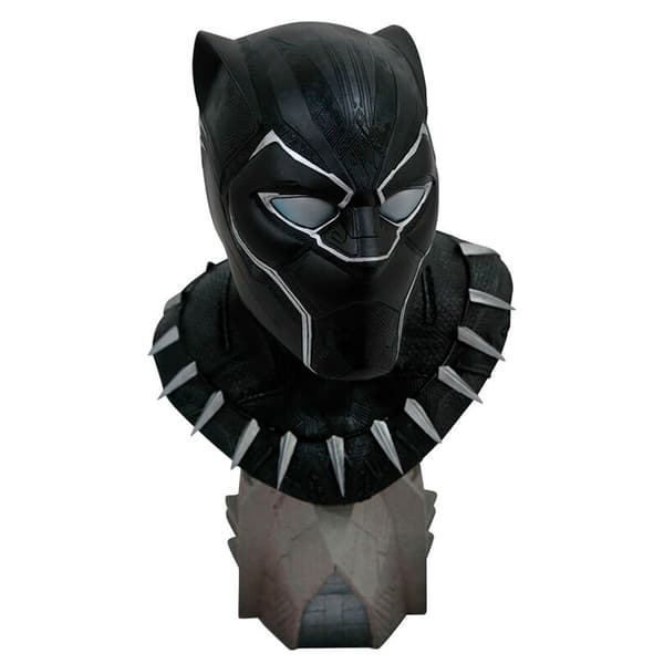 Marvel Enesco Black Panther 25 Cm Sort