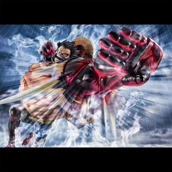 Megahouse Monkey D. Luffy Sa Maximum Portrail Of Pirates One Piece 33 Cm Monivärinen