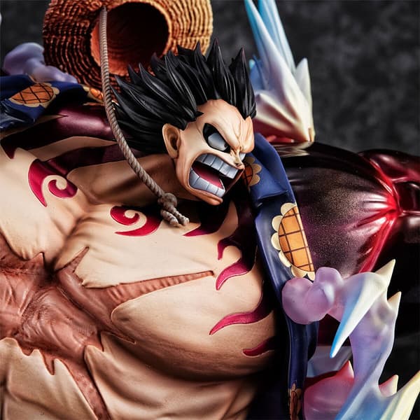 Megahouse Monkey D. Luffy Sa Maximum Portrail Of Pirates One Piece 33 Cm Monivärinen